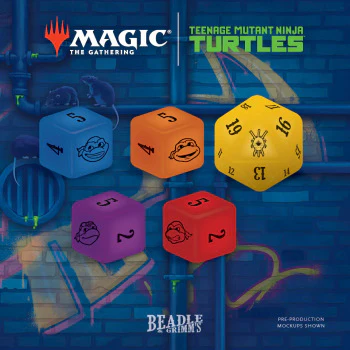BEADLE & GRIMM'S MTG TEENAGE MUTANT NINJA TURTLES TOKEN SET - Image 2